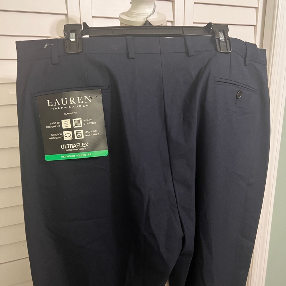 Ralph Lauren Men’s Navy Ultraflex Pants 40x32